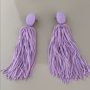 Light purple earrings